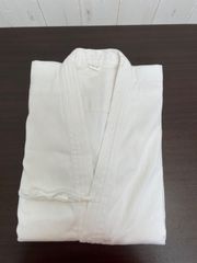 a562☆剣道防具☆白剣道着☆2.5号★2L☆中西☆綿100％☆身長165㎝くらいの方に