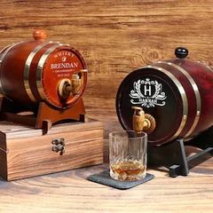 名入れ可能 ウイスキー樽 3L｜木製ミニバレル｜結婚祝い・グルームズマン・誕生日ギフト｜男性への贈り物に最適