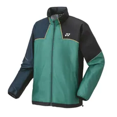 グレイッシュグリーン(267)ヨネックス　ユニ裏地付ウィンドウォーマーシャツ　ユニセックス　ブレーカー　運動 トレーニング 体育 　アウター　YONEX　70095　★9200