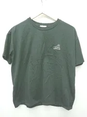 ◇ ⊂ converse コンバース 天竺シューズ刺繍 半袖 Tシャツ カットソー サイズM ブラック レディース P  【1409250047015】