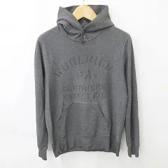 ウールリッチ WOOLRICH JOHNRICH BROS パーカー トレーナー 長袖 グレー Mのサムネイル