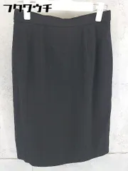 ◇ KOJI WATANABE STYLE コージワタナベ スティル 膝丈 タイト スカート サイズ11 ブラック レディース 【1102170011653】