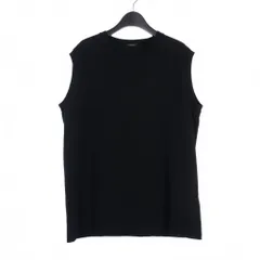 コモリ COMOLI コットンジャージ ノースリーブ Tシャツ カットソー 3 ブラック 黒 B01-05011のサムネイル