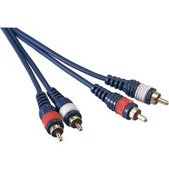 KYORITSU  KP-10RC2　RCA×2/RCA×2長さ1mオーディオケーブル　楽器ケーブル【メール便利用】