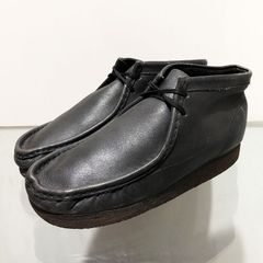 Clarks ORIGINALS Wallabee クラークス オリジナルズ ワラビー ブーツ スムースレザー サイズ：US 11 M ビッグサイズ ブラック【PI】