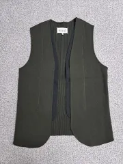 【美品】メゾンマルジェラ　ブラウン　レザーベスト Maison Margiela（旧Maison Martin Margiela） - メゾン