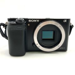 Sony デジタル一眼 α6000 ILCE-6000 ボディ ブラック 動作確認済 シャッター2426回【全額返金保証】【最速発送】