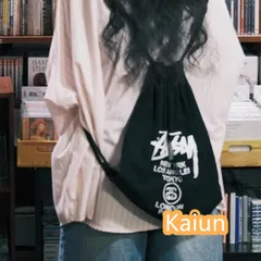 【限定特価1-2日発送】STUSSY  ステューシー キャンバスリュックサック 男女兼用 バッグ ブラック