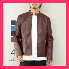 ★スタッフおすすめ★ライダースジャケット メンズ シングル フェイクレザー 合皮