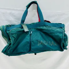 A【中古】JAGUAR ジャガー 大容量バッグ 旅行バッグ スポーツ 遠征 出張 グリーン メンズ レディース
