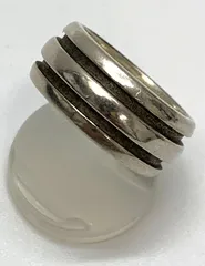 ティファニーグルーブドリング 18号　新品仕上げ　無傷未使用に近い TIFFANY&Co. ティファニー グルーブド リング 指輪 11号 18金