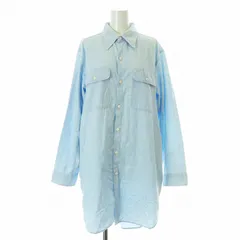 MADISONBLUE - マディソンブルー シャンブレーシャツ 長袖 1 水色 ライトブルー ■OS 名品✨マディソンブルー シャンブレーシャツ 長袖 ライトブルー