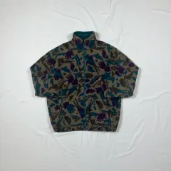 90s THE NORTH FACE(ザノースフェイス) tnf armadilla フリース ジップアップ ジャケット