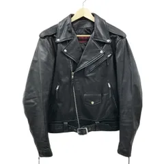 Biker's ダブルライダースジャケット 38 ブラック Scye サイ 20AW 1120-63010 LAM DB BIKER JACKET 20th シープ
