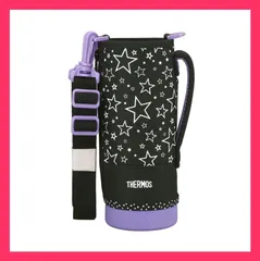 【スタッフおすすめ！】サーモス 交換用部品 スポーツボトル FHT-1002F ハンディポーチ ブラックパープル (BKPL)