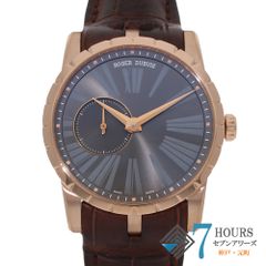 118268 ROGER DUBUIS ロジェ・デュブイ DBEX0352 グレー ピンクゴールド レザー（クロコ） 自動巻き 純正ボックス