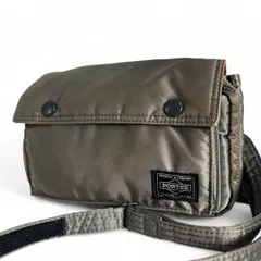 新品同様⭐︎ポーター ショルダー ボディバッグ タンカー 廃盤 希少シルバーグレー 美品☆レア色】ポーター タンカー ボディーバック シルバー