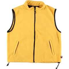 古着 90年代 トミーヒルフィガー TOMMY HILFIGER フリースベスト メンズL ヴィンテージ/eaa377642