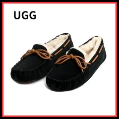 【限定入荷☆】アグ UGG DAKOTA 靴 SHOES モカシン 1107949-BLACKレディース BLACK  靴