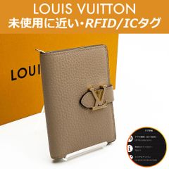 【極上美品】ルイヴィトン LOUIS VUITTON カプシーヌ LV ヴェルティカル ウォレット コンパクト M82198 ガレ RFID ICタグ 送料無料 送料込み