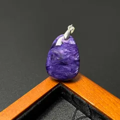 天然石★【チャロアイト】★ペンダント 天然石B 26.2*19.2*6.5mm zb3776