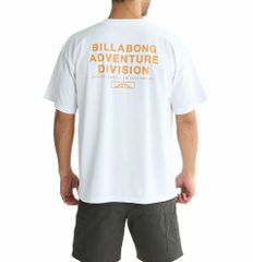 2025春夏 新品【BILLABONG/ビラボン】 ADIV LOGO 2.0 Tシャツ【WIDE FIT】 WHT メンズ BF01A219