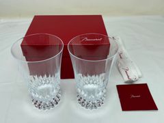◆未使用 保管品 Baccarat バカラ クリスタルグラス ペアセット ハイボール 箱付き◆17655★