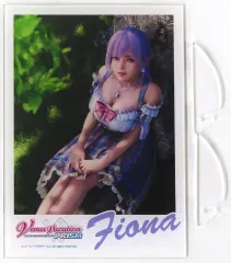 【中古】アクリルスタンド・アクリルパネル [単品] フィオナ アクリルパネル 「PS5/PS4/PCソフト Venus Vacation PRISM -DEAD OR ALIVE Xtreme- ファミ通DXパック 3Dクリスタルセット」 同梱特典