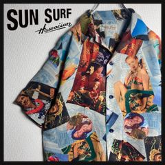 SUN SURF】Artvogue バックパネル アロハシャツ レーヨンリネン - メルカリ