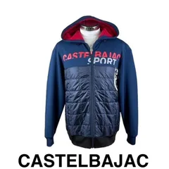 30％OFF カステルバジャック　CASTELBAJAC　フルジップキルティングパーカー　7233377117-2　コン