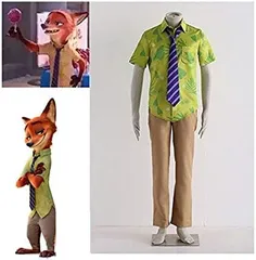 2023年最新】コスプレ 衣装 ズートピア/Zootopia ニックワイルド風