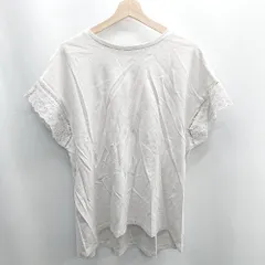 ◇ ⊂ ◎ ●未使用●Φ classicalelf 半袖 ブラウス サイズL グレージュ レディース E  【1410100034567】