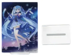 【中古】アクリルスタンド・アクリルパネル 雪ミク 2017 アクリルスタンド 「一番くじ 雪ミク ～SNOW MIKU～ Third Season」 J賞