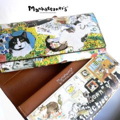 carmine カーマイン アニマルフェイス レザー ミニウォレット 折り財布