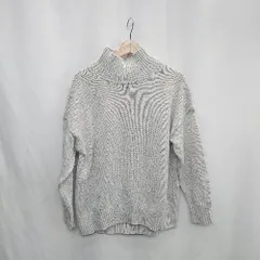 ◇ ⊇ any FAM エニィファム ハイネック 長袖 ニット サイズF グレー レディース E  【1502200007319】