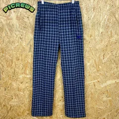 【美品】NEEDLES 24ss ニードルス トラックパンツ ストレート ブルー Needles ニードルス 24SS OT1600 Track Pant PolySmooth ライン