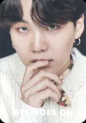 BTS SUGA D'/ICON vol.10 BTS goes on! JAPAN SPECIAL EDITION トレーディングカード 両面
