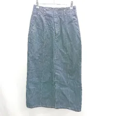 ◇ Θ PAGEBOY ページボーイ ALICIA デニム ロング タイト スカート サイズM ブルー系 レディース E  【1410100035342】