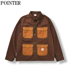 POINTER BRAND ダック カバーオール L デッドストック POINTER BRAND ダック カバーオール L デッドストック