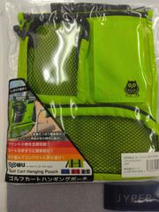 【新品未使用品】OOWLS ゴルフカート ハンギングポーチ  折りたたみ ワンタッチ ラウンドバッグ ゴルフ用品 2024年モデル（葛西店）