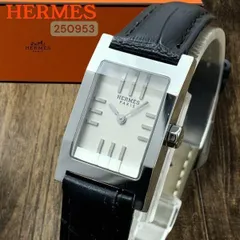 O*N様 エルメス タンデム 腕時計　クォーツ 楽天市場】【ウォッチ】HERMES エルメス タンデム シルバー文字