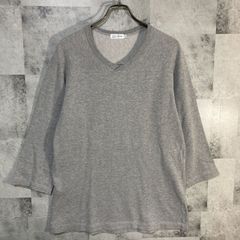 日本製 Sans Limite サンリミット フットボールTシャツ コットン 裏起毛 グレー L
