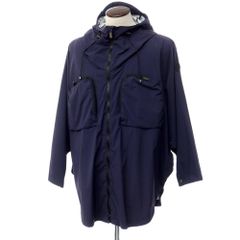 【新品アウトレット】シーラップ Sealup GRAPHENE PONCHO ストレッチナイロン ポンチョ ブルゾン ネイビー【サイズ48】【メンズ】