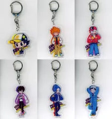【中古】キーホルダー 全6種セット 「家庭教師ヒットマンREBORN! 90’S STREET FASHION COLLECTION トレーディングアクリルキーホルダー」