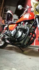 GS400　GSX400Eザリゴキマフラー 送料込みGS400 GSX400E マフラー マービング チャッテ 吸い込み