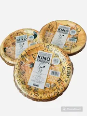 新品　MADE IN JAPAN PEANUTS SNOOPY 紙皿　KINO かみのうつわ　スヌーピーキノストロングプレート17cm 8枚入3個セット