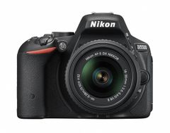 【在庫セール】Nikon デジタル一眼レフカメラ D5500 18-55 VRII レンズキット ブラック 2416万画素 3.2型液晶 タッチパネル D5500LK18-55BK