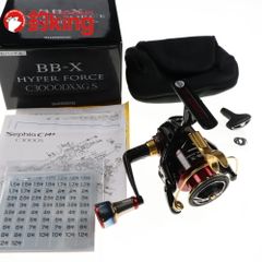シマノ 17 BB-X ハイパーフォース C3000DXXG S 右 リブレ ff チタニウムハンドルノブ付  /T095M メジナ クロ クロダイ チヌ レバーブレーキ リール ロッド リール ルアー 中古
