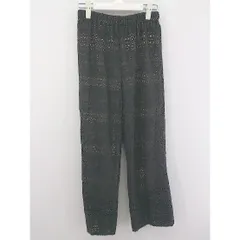 ◇ ROPE PICNIC ロペピクニック ニット パンツ サイズ40 チャコールグレー レディース P  【1208230007656】