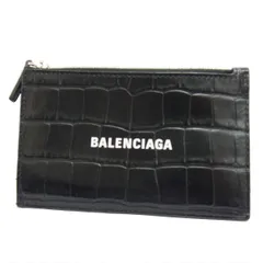 ⭐️ 極美品 バレンシアガ クロコ 型押し コンパクトウォレット ブラック 鑑定済 楽天市場】バレンシアガ BALENCIAGA アワーグラス 三つ折り財布